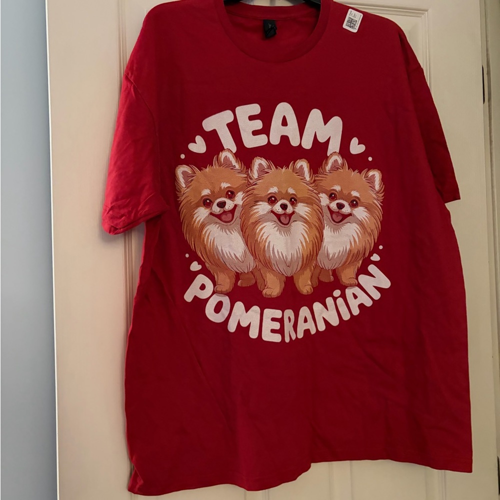 Red Team Pomeranian Tee